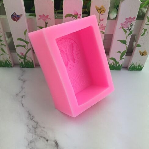 1 Pcs Rectangle Silicone Soap Mold Crafts Handmade Craft 3D Insect Soap Mold Soap Molds for Soap Making Soap DIY Tool in Saudi Arabia