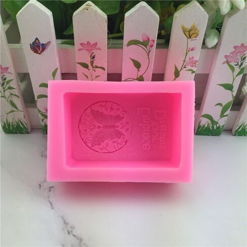 1 Pcs Rectangle Silicone Soap Mold Crafts Handmade Craft 3D Insect Soap Mold Soap Molds for Soap Making Soap DIY Tool in Saudi Arabia
