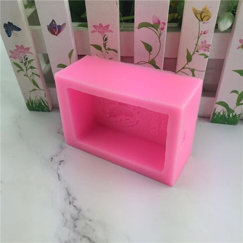 1 Pcs Rectangle Silicone Soap Mold Crafts Handmade Craft 3D Insect Soap Mold Soap Molds for Soap Making Soap DIY Tool in Saudi Arabia