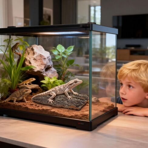 قطعتان من لحاء الفلين للزواحف، لحاء شجرة تررم من الفلين الطبيعي لتسلق حصيرة ديكور المسكن للسحالي والسلحفاة والعناكب وإكسسوارات خزان الأفعى - 7.66 × 5.82 بوصة in Kuwait