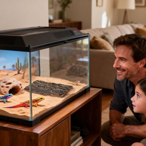 قطعتان من لحاء الفلين للزواحف، لحاء شجرة تررم من الفلين الطبيعي لتسلق حصيرة ديكور المسكن للسحالي والسلحفاة والعناكب وإكسسوارات خزان الأفعى - 7.66 × 5.82 بوصة in Kuwait