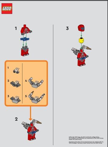 LEGO Dreamzzz: Cooper Minifigure with Robot Arms in Saudi Arabia
