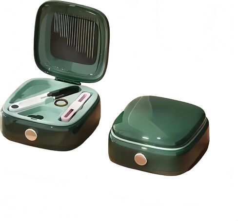 23pcs Portable Sewing Set, a Set of Exquisite and Compact Commuting Sewing Boxes, Portable Home Sewing Storage, Adult Sewing Needle Set, with Travel Small Sewing Tool kit（Green） in Saudi Arabia
