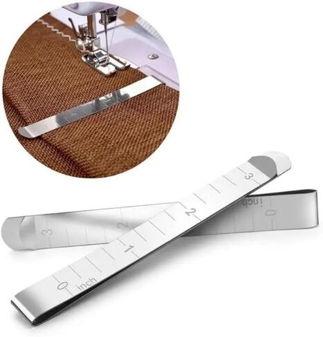 20Pcs Metal Sewing Crimping Clip Stainless Steel Sewing Clips for DIY Clothing Stitching Pinning Marking Quilting Ruler Tool in Saudi Arabia