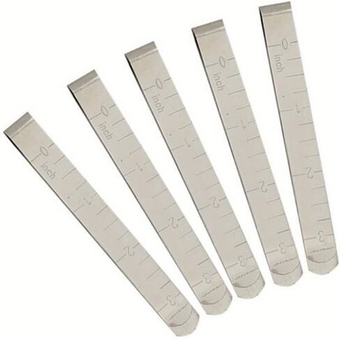 20Pcs Metal Sewing Crimping Clip Stainless Steel Sewing Clips for DIY Clothing Stitching Pinning Marking Quilting Ruler Tool in Saudi Arabia