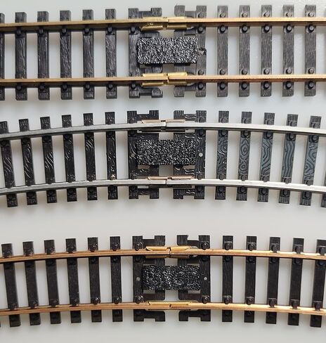 Train Track Clips for Conventional HO Scale Model Railroad Train Track, Pack of 24 in Saudi Arabia