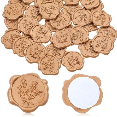 30PCS Gold Wax Seal Stickers Envelope Seals for Wedding Party Invitations Envelope Christmas Gift Wrapping in Saudi Arabia