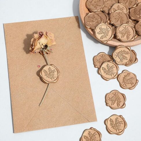 30PCS Gold Wax Seal Stickers Envelope Seals for Wedding Party Invitations Envelope Christmas Gift Wrapping in Saudi Arabia