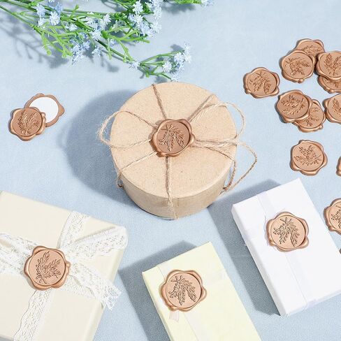 30PCS Gold Wax Seal Stickers Envelope Seals for Wedding Party Invitations Envelope Christmas Gift Wrapping in Saudi Arabia