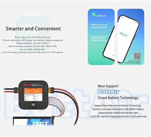 ISDT Q6 Retro 350W 16A DC Lipo Battery شاحن ميزان مفرغ لبطارية Rc Car Hobby in Saudi Arabia