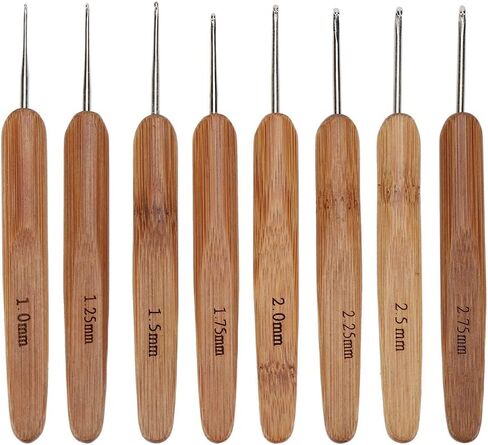 Crochet Needle, Easy to Operate, Convenient to Use, Crochet Hooks Kit, Traveling Colleagues for Knitting Lovers, Crochet Learner at Home, Crochet Friends for Beginners in Saudi Arabia