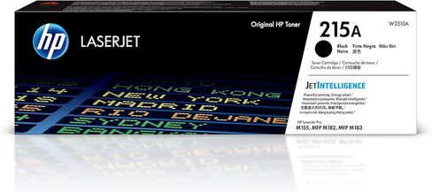 Original HP 215A Black Toner Cartridge | Works with HP Color LaserJet Pro M155, HP Color LaserJet Pro MFP M182, M183 Series | W2310A in Saudi Arabia
