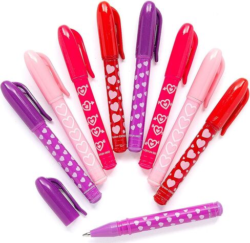 Fun Express Mini Valentine’s Day Hearts Pens - 24 Pieces in Saudi Arabia