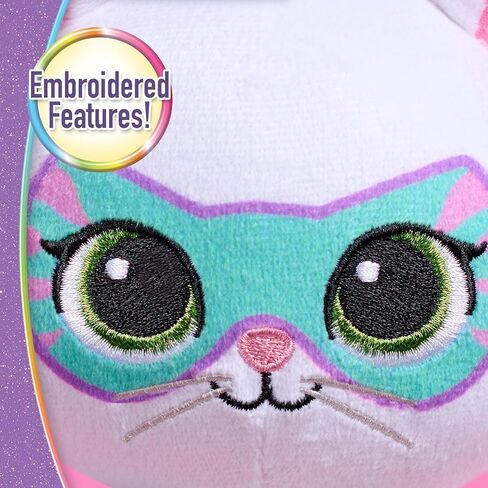 ديزني جونيور سوبر كيتيز حيوان محشو من القطيفة مقاس 16.5 سم، زي Su-Purr Wild، قطة صغيرة، لعبة للمعجبين والفتيات والأطفال من عمر سنتين فما فوق من Just Play in Saudi Arabia
