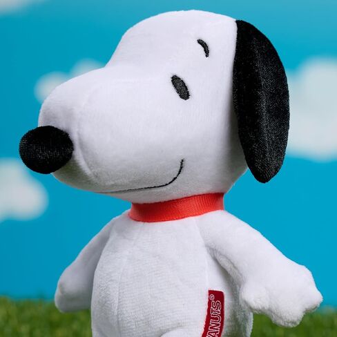 Peanuts Small Plush Snoopy, 7-inch Stuffed Animal, Kids Toys for Ages 3 Up by Just Play in Saudi Arabia