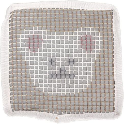 Latch Hook Kit Cup Coaster DIY Set Lovely Bear Pattern Home Decoration for Handcraft in Saudi Arabia