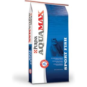 Purina | Aquamax Sportfish MVP Game Fish Feed for Bass, Bluegill, Trout | 50 Pound (50 LB) Bag in Saudi Arabia