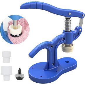 Nyuemystery Safety Eyes Tool Professional for Large Eyes & Nose Installation, Amigurumi Crochet Doll Animal Stuffed Plush Making Supplies with Effortless Grip (5-45mm) in Kuwait