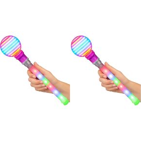 ArtCreativity Spinning Magic Ball Wand, 14 Inch LED Spin Toy for Kids with Batteries Included, Great Gift Idea for Boys and Girls, Fun Birthday Party Favor, Carnival Prize in Kuwait