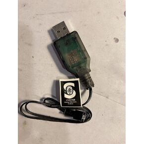 (HIZLI) شاحن USB (7.4 فولت) لجهاز XShot Hyper Gel Trace Fire Blaster المتوافق، in Kuwait