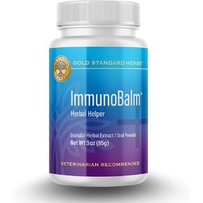 ImmunoBalm لتخفيف الحكة والالتهابات للكلاب من Gold Standard Herbs، مسحوق عشبي حبيبي طبيعي بالكامل (85 جرام) in Kuwait