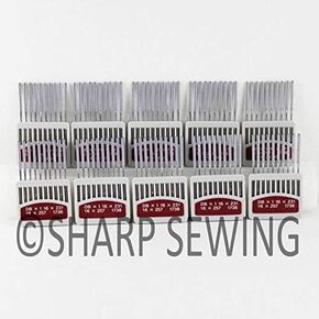 BAIJAC Replacemelt for 100 Needles #18/110 16X257 16X231 JUKI DDL-555 5550 8100 8300 8700 9000 in Saudi Arabia
