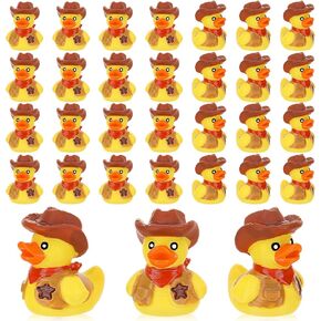 32Pcs 3D Printed Ducks Toy Figures, Mini Ducks Bulk, Tiny Duck Figurine Dress up Toy for Party Favors Decorations for Crafts DIY Landscape Dollhouse Fairy Garden (Shark Duck) in Saudi Arabia