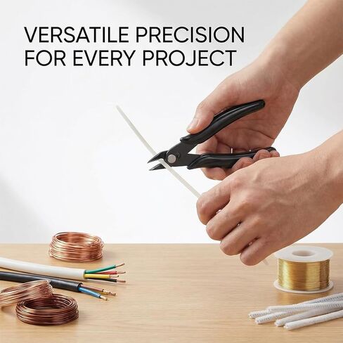 1-Piece Mini Wire Cutter, Jewelry Wire Cutter, Precision Diagonal Pliers for Crafts, for Cable Ties, 3D Printed Support Removal Tool, Mini Wire Cutter for DIY and Hobby Use in Saudi Arabia