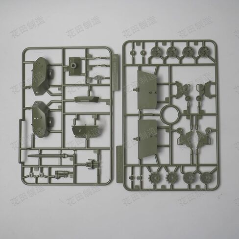 Meng WWT-020 World War Toons M10 Wolverine U.S. مجموعة نماذج المدمرة للدبابات، نمط الرسوم المتحركة، برج قابل للتدوير، برميل بندقية قابل للرفع، تجميع سريع خالٍ من الأسمنت in Kuwait