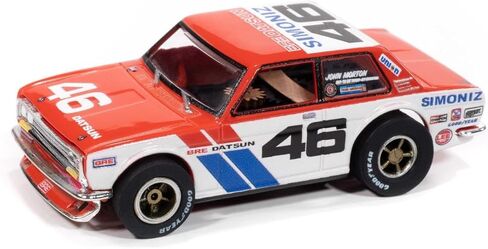 SC420-1 Auto World Xtraction 1972 BRE Datsun 510 #46 HO Scale Slot Car in Saudi Arabia