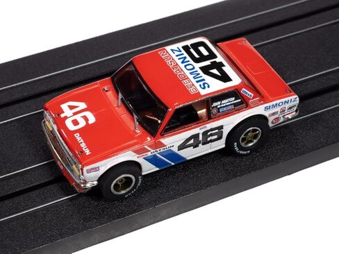 SC420-1 Auto World Xtraction 1972 BRE Datsun 510 #46 HO Scale Slot Car in Saudi Arabia
