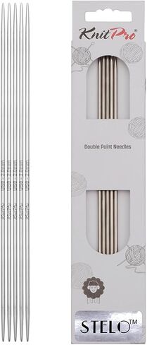 KnitPro Stelo Double-Pointed Needles 8" (20cm) | US Size 13 (9mm) in Saudi Arabia