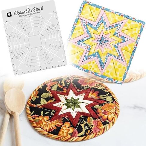 مطوية ستار وسادة ساخنة التواصل قوالب الخياطة دليل الاستنسل حاكم 9 ''x 11'' PET وسادة اللحف للمبتدئين الحرف اليدوية in Kuwait