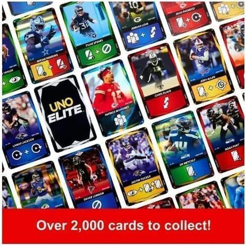 بطاقات UNO Draft Pack Collector - بطاقات التداول ذات الإصدار الأساسي مع 4 رقائق مفاجئة in Kuwait