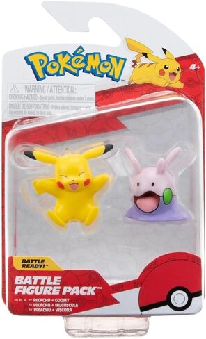 Pokemon Articulated Battle Figure Set Multi-Pack (Pikachu, and Goomy) in Saudi Arabia