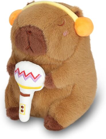 Cute Capybara Plush, 10 Inch Capybara Stuffed Animal Kawaii Soft Capybara Doll Pillow Gifts for Boys Girls in Saudi Arabia