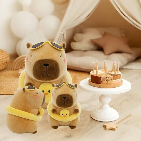 Cute Capybara Plush, 10 Inch Capybara Stuffed Animal Kawaii Soft Capybara Doll Pillow Gifts for Boys Girls in Saudi Arabia