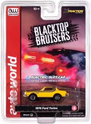 SC417-4Y Auto World Xtraction 1976 Ford Torino Gloss HO Scale Slot Car in Saudi Arabia