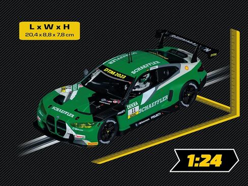 Carrera 23968 BMW M4 GT3 Project 1, No.11 DTM 2023 1:24 Scale Digital 124 Slot Car in Saudi Arabia