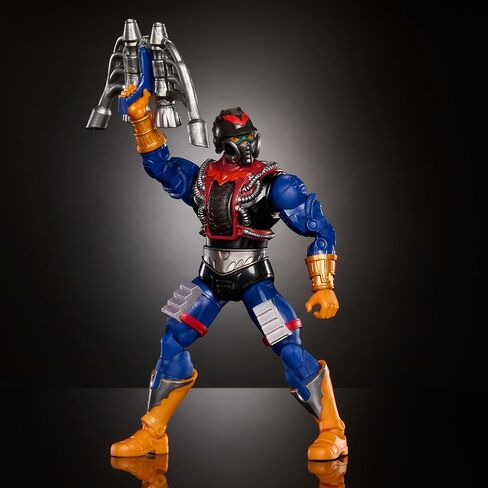Masters of The Universe Masterverse Action Figure Dragstor New Etheria, 7 Inch Motu Toy, 30 Points Articulation, Wheel & Crossbow & Extra Hand in Saudi Arabia