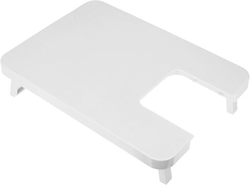 طاولة تمديد ماكينة الخياطة DOITOOL مقاس 9.84 × 13.78 بوصة، لوحة توسيع خفيفة الوزن ومتينة مع فتحة كم لملحقات نموذج سطح المكتب الكهربائي المنزلي 705 in Kuwait