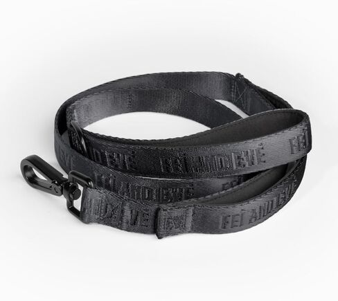 2026 New Edition, Fei & Eve Classic Dog Leash - 6FT, Dual Padded Handles, 360° Swivel Hook, Heavy Duty 210D Nylon - No-Pull Design with Traffic Control Handle - for Small/Medium/Large Dogs, Champagne in Saudi Arabia