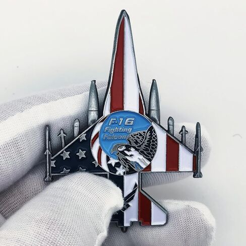 عملة التحدي العسكري لسلاح الجو الأمريكي F-16 Fighting Falcon - هدية طيار فريدة من نوعها in Saudi Arabia
