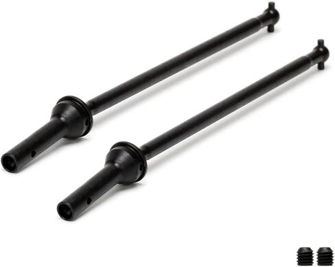 Steel Front Rear Drive Shaft CVD Axles Upgrades Part for Arrma 1/8 Kraton 6S BLX,Outcast 6S BLX,Notorious 6S BLX，RC Driveshafts CVD w/17mm Wheel Hex Hub 4 pcs/Set(Red) in Saudi Arabia