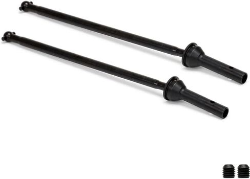 Steel Front Rear Drive Shaft CVD Axles Upgrades Part for Arrma 1/8 Kraton 6S BLX,Outcast 6S BLX,Notorious 6S BLX，RC Driveshafts CVD w/17mm Wheel Hex Hub 4 pcs/Set(Red) in Saudi Arabia