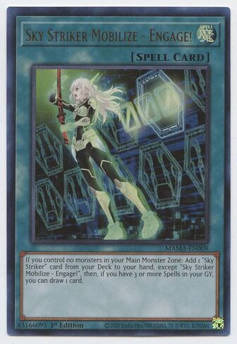 Sky Striker Mobilize - Engage! - MAMA-EN009 - Ultra Rare - 1st Edition in Saudi Arabia