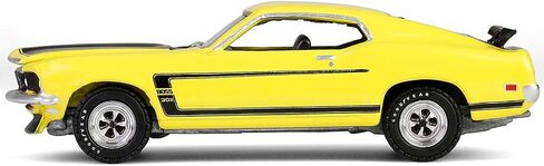 1969 302 Bright Yellow with Black Hood and Stripes Barrett-Jackson Series 15 1/64 Diecast Model Car by Greenlight 37320B in Saudi Arabia