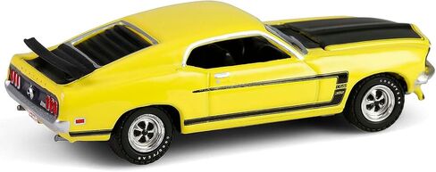 1969 302 Bright Yellow with Black Hood and Stripes Barrett-Jackson Series 15 1/64 Diecast Model Car by Greenlight 37320B in Saudi Arabia