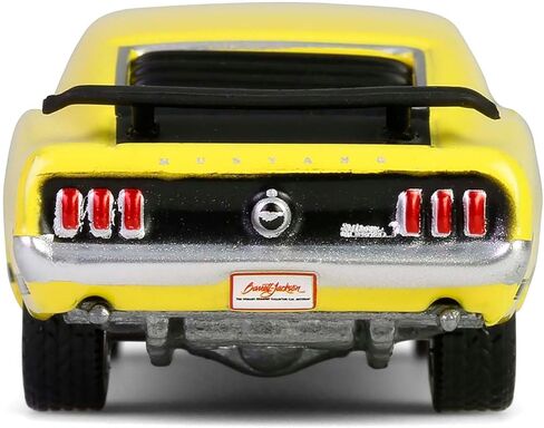 1969 302 Bright Yellow with Black Hood and Stripes Barrett-Jackson Series 15 1/64 Diecast Model Car by Greenlight 37320B in Saudi Arabia
