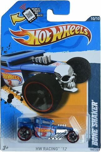 Hot Wheels Bone Shaker, HW Racing '12 [Blue] 10/10 in Saudi Arabia